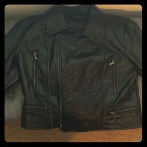 Faux leather Moto jacket